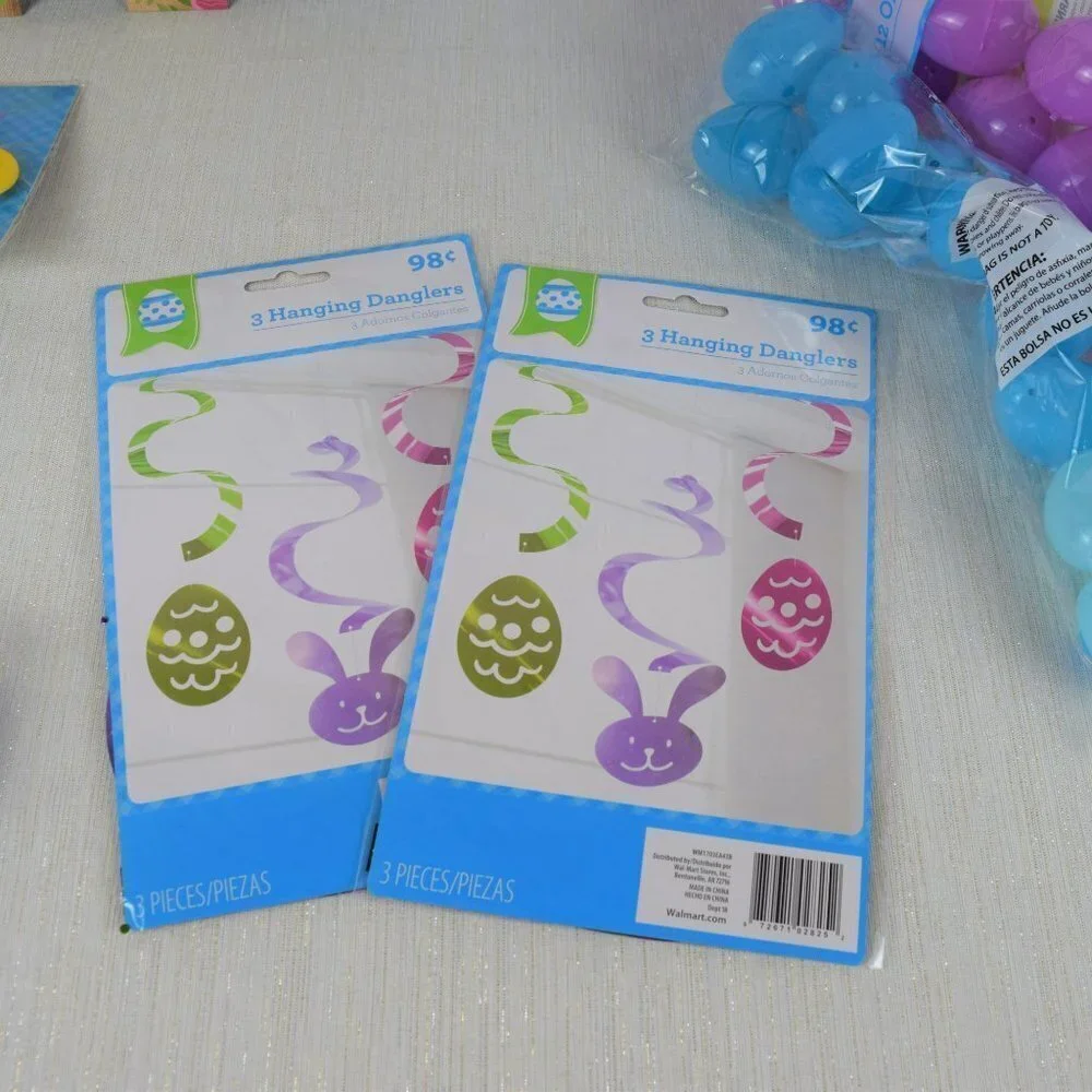 Happy Easter Spring Bundle Party Decorations